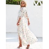 image:imageANRABESS Womens Boho Floral Wedding Guest Maxi DressFloral Pink Blue