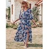 image:imageANRABESS Womens Boho Floral Wedding Guest Maxi DressNavy Flor