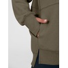 image:imageANRABESS Womens Quarter Zip Pullover Oversized SweatshirtsCoffee