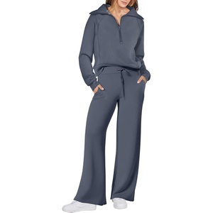image:imageANRABESS Women 2 Piece Set Sweatsuits Lounge Fall OutfitsGray