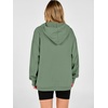 image:imageANRABESS Hoodies for Women Henley Collar Oversized SweatshirtGreen