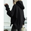image:imageANRABESS Hoodies for Women Oversized Thumb Hole SweatshirtsBlack