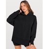 image:imageANRABESS Hoodies for Women Oversized Thumb Hole SweatshirtsBlack