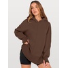 image:imageANRABESS Hoodies for Women Oversized Thumb Hole SweatshirtsCoffee