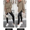 image:imageANRABESS Hoodies for Women Oversized Thumb Hole SweatshirtsCoffee Grey