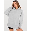 image:imageANRABESS Hoodies for Women Oversized Thumb Hole SweatshirtsLight Grey