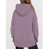 image:imageANRABESS Hoodies for Women Oversized Thumb Hole SweatshirtsLight Nutmeg