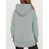 image:imageANRABESS Hoodies for Women Oversized Thumb Hole SweatshirtsSage Green