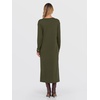 image:imageANRABESS Long Sleeve Midi Dresses for WomenArmy Green