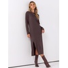 image:imageANRABESS Long Sleeve Midi Dresses for WomenCoffee