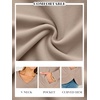 image:imageANRABESS Long Sleeve Shirts for Women Fall V Neck SweatshirtsAlmond