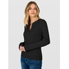 image:imageANRABESS Sweaters for Women Cable Knit Henley Neck Fall OutfitsBlack