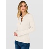 image:imageANRABESS Sweaters for Women Cable Knit Henley Neck Fall OutfitsWhite