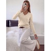 image:imageANRABESS Sweaters for Women Lightweight Fall CroppedAlmond White