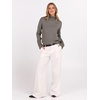 image:imageANRABESS Turtleneck Sweaters for Women Long Sleeve TopsGrey Khaki