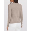image:imageANRABESS Women 100 Wool Long Sleeve Sweaters Fall Business Casual OutfitsKhaki