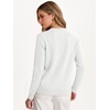 image:imageANRABESS Women Fall Long Sleeve V Neck Lightweight SweatersWhite
