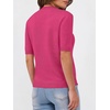 image:imageANRABESS Women Short Sleeve Crewneck Lightweight Summer SweatersHot Pink