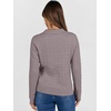 image:imageANRABESS Womens Cable Knit Sweaters Long Sleeve Polo Fall OutfitsPurple Taupe