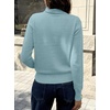 image:imageANRABESS Womens Cowl Neck Long Sleeve Fall Light SweaterLight Blue