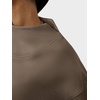 image:imageANRABESS Womens Mock Neck Sweatshirt Oversized PulloverBrown
