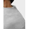 image:imageANRABESS Womens Mock Neck Sweatshirt Oversized PulloverGrey