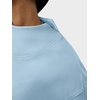 image:imageANRABESS Womens Mock Neck Sweatshirt Oversized PulloverLight Blue