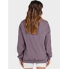 image:imageANRABESS Womens Mock Neck Sweatshirt Oversized PulloverNutmeg