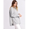 image:imageANRABESS Womens Oversized Crewneck Tunic SweatshirtGray
