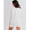 image:imageANRABESS Womens Oversized Crewneck Tunic SweatshirtLight Gray
