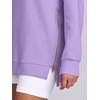 image:imageANRABESS Womens Oversized Crewneck Tunic SweatshirtPurple