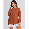 image:imageANRABESS Womens Oversized Crewneck Tunic SweatshirtRust