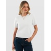 image:imageANRABESS Womens Short Sleeve Sweaters Cropped Crew NeckWhite