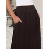 image:imageANRABESS Womens Summer Boho Flowy Maxi SkirtsBrown