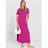 image:imageANRABESS Womens Summer Maxi Dresses Wrinkle Free with PocketsHot Pink