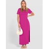 image:imageANRABESS Womens Summer Maxi Dresses Wrinkle Free with PocketsHot Pink