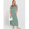 image:imageANRABESS Womens Summer Maxi Dresses Wrinkle Free with PocketsLight Green