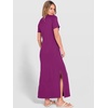 image:imageANRABESS Womens Summer Maxi Dresses Wrinkle Free with PocketsPurple Red