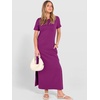 image:imageANRABESS Womens Summer Maxi Dresses Wrinkle Free with PocketsPurple Red