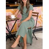 image:imageANRABESS Womens Summer WrinkleFree Maxi DressLight Green