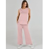 image:imageANRABESS 2 Piece Sets for Women Travel Airport OutfitsLight Pink