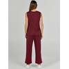 image:imageANRABESS 2 Piece Sets for Women Travel Airport OutfitsWine Red