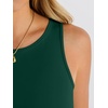 image:imageANRABESS Bodysuits for Women Summer Sleeveless Bodysuit Slim Fit Tank TopsForest
