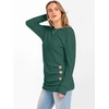 image:imageANRABESS Long Sleeve Shirts For Women Ribbed Fall Tunic TopGreen