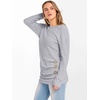 image:imageANRABESS Long Sleeve Shirts For Women Ribbed Fall Tunic TopGrey