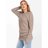 image:imageANRABESS Long Sleeve Shirts For Women Ribbed Fall Tunic TopTan
