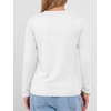 image:imageANRABESS Long Sleeve Shirts for Women Wrinkle Free V Neck Fall TopWhite
