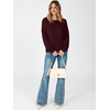 image:imageANRABESS Long Sleeve T Shirts for Women Oversized TopsBurgundy