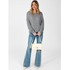 image:imageANRABESS Long Sleeve T Shirts for Women Oversized TopsGrey