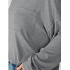 image:imageANRABESS Long Sleeve T Shirts for Women Oversized TopsGrey